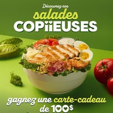 Participez au concours pour gagner une carte-cadeau freshii de 100$!