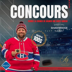 Participez à notre concours pour gagner une carte-cadeau de 100$ à la Microbrasserie Shawbridge!