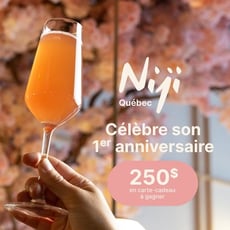 Participez au concours pour gagner une carte-cadeau de Niji Sushi Bar de 250$!