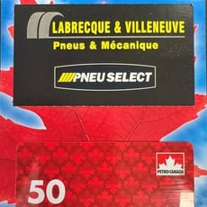 Participez et remportez une carte-cadeau Pétro Canada d'une valeur de 50 dollars !
