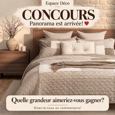 Participez au concours pour gagner une courtepointe!