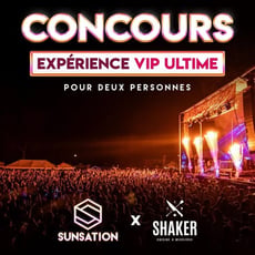 Participez et remportez une expérience VIP inoubliable pour deux au festival Sunsation !