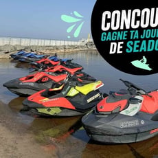 Remportez un jour mémorable en véhicule nautique Seadoo lors du concours!