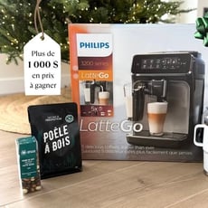 Concours : Remportez une cafetière Philips, idéale pour illuminer vos jours en période festive.