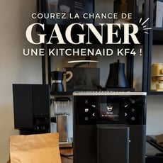 Participez au concours pour gagner une machine à espresso KitchenAid KF4!