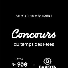 Participez au concours pour remporter une machine à espresso et un four à pizza avec BARISTA et Pizzeria No.900.