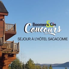 Participez et remportez une nuitée au prestigieux hôtel-spa Sacacomie à Saint-Alexis-des-Monts !