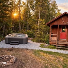 Participez au concours pour gagner une nuitée dans un chalet au Camping De La Rivière Nicolet!
