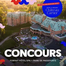 Triomphez d'une nuitée pour deux, accédez au spa et obtenez deux passeports pour le festival de l'Outaouais!