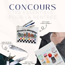 Participez au concours pour remporter vos essentiels de la rentrée!