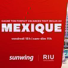 Participez et remportez votre séjour tout inclus au Mexique !