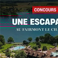 Participez au concours du Journal de Montréal pour remporter une escapade idyllique au Fairmont Le Château Montebello !