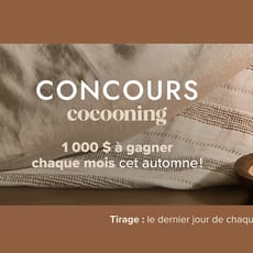 Concours Linen Chest : 1000 $ à remporter mensuellement !