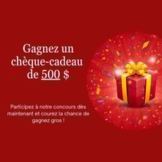 Concours Mobilier Félix Valois : Bon d'achat d'une valeur de 500$