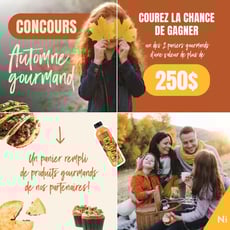 Participez au Concours Nutri-Impact pour décrocher l'un des deux prestigieux paniers gourmands!