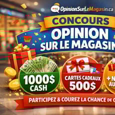 Avis sur le concours du magasin