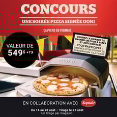 Participez au concours Pasquier et savourez l'expérience pizza avec Ooni !