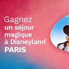 Concours Rythme FM 105,7 : Gagnez un voyage en famille à Disneyland Paris !