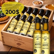 Participez au concours Signé Caméline et remportez une année d'huile saveur beurre !