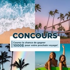 Concours prestigieux Sports Experts/Atmosphère Laurier : 1000$ pour organiser vos voyages ensoleillés !