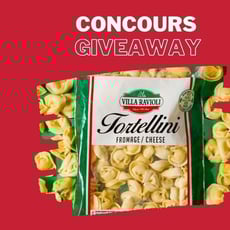 Participez au Concours Villa Ravioli pour tenter de remporter 50 $ en produits exquis !