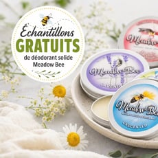 Échantillon gratuit de déodorant solide Meadow Bee à découvrir !