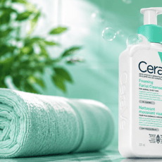 Échantillons gratuits du nettoyant moussant CeraVe à découvrir