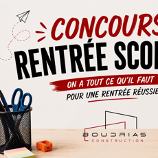 Concours : 350 $ en cartes-cadeaux pour la rentrée scolaire