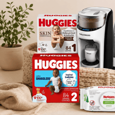 Gagnez un ensemble essentiel pour bébé avec Huggies et Baby Brezza (3 gagnants)