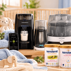 Gagnez un an de lait Kendamil et des produits Baby Brezza et Owlet