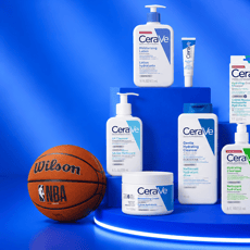 Remportez un assortiment CeraVe avec un ballon NBA de valeur 369$.