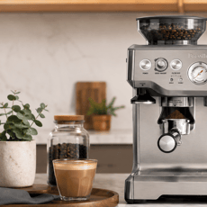 Remportez une Breville Barista Express, la machine à café par excellence.