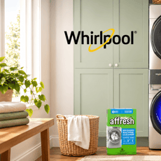 Participez pour gagner une tour de lavage intelligente Whirlpool et des pastilles Affresh