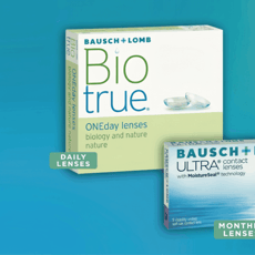 Lentilles de contact Bausch + Lomb offertes gratuitement