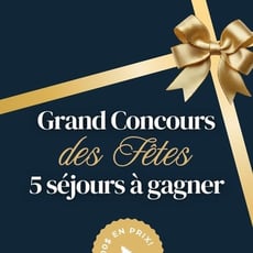 Artisans Hôteliers - Concours Majestueux : 5 séjours à remporter, prix jusqu'à 2 500$ !