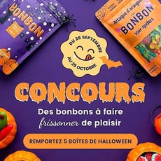 Participez à notre concours pour gagner cinq boîtes de friandises!