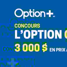 Participez au concours Option+ d'Uniprix pour tenter de gagner l'une des 15 boîtes-cadeaux de 200 $!