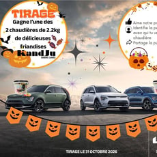 Participez au concours pour gagner l'une des chaudières Kandju!