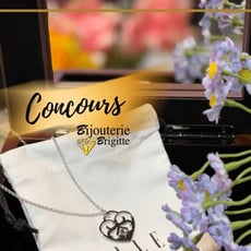 Participez et remportez une superbe chaîne en argent ornée d'un rubis authentique, collection ELLE!