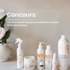 Participez pour remporter l'intégrale Pivoine & Agrumes de la Pivoinerie Lili !