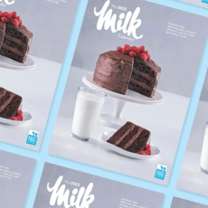 Obtenez un Calendrier du Lait 2025 gratuit par voie postale.