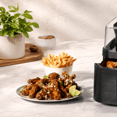 Remportez une Friteuse à Air pour sublimer vos mets estivaux.