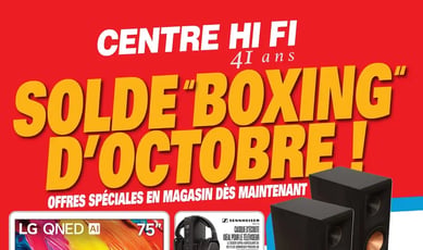 Centre Hi-Fi du 16 au 22 octobre 2026