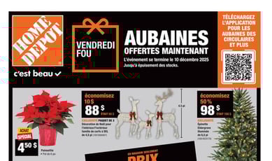  Home Depot - Solde du Vendredi Fou