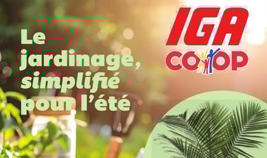  IGA Coop - Nouveau Brunswick - Le jardinage simplifié pour l'été