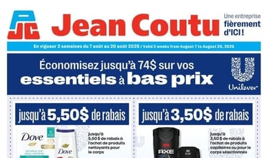  Jean Coutu - Essentiels à bas prix