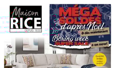  Maison Rice - Méga Soldes d'Après-Noël