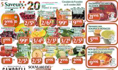  Marché Le 5 Saveurs