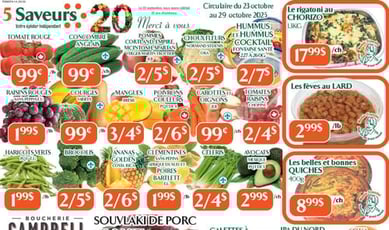  Marché Le 5 Saveurs