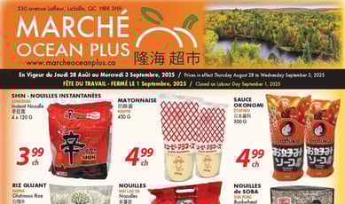  Marché Ocean Plus